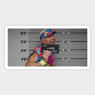 Ken Mugshot Sticker